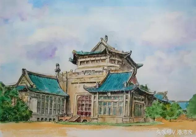 美美的！大学美景手绘篇，看看有没有你的母校