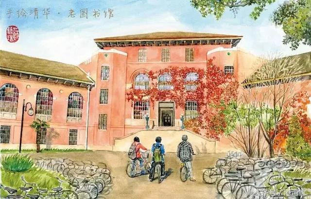 美美的！大学美景手绘篇，看看有没有你的母校