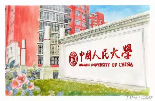 美美的！大学美景手绘篇，看看有没有你的母校