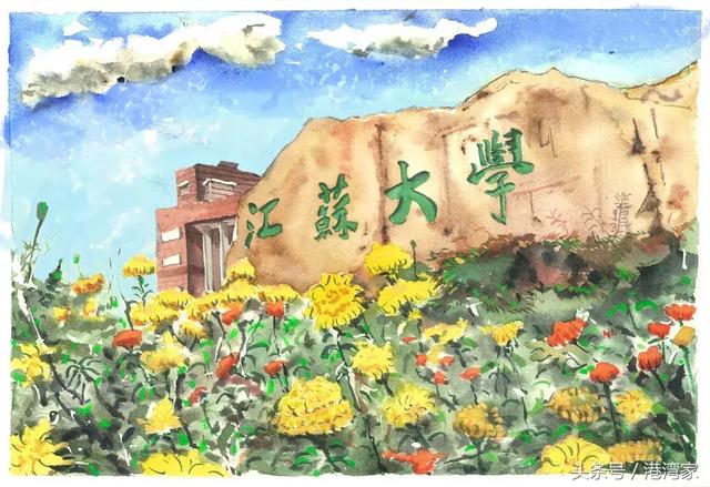 美美的！大学美景手绘篇，看看有没有你的母校